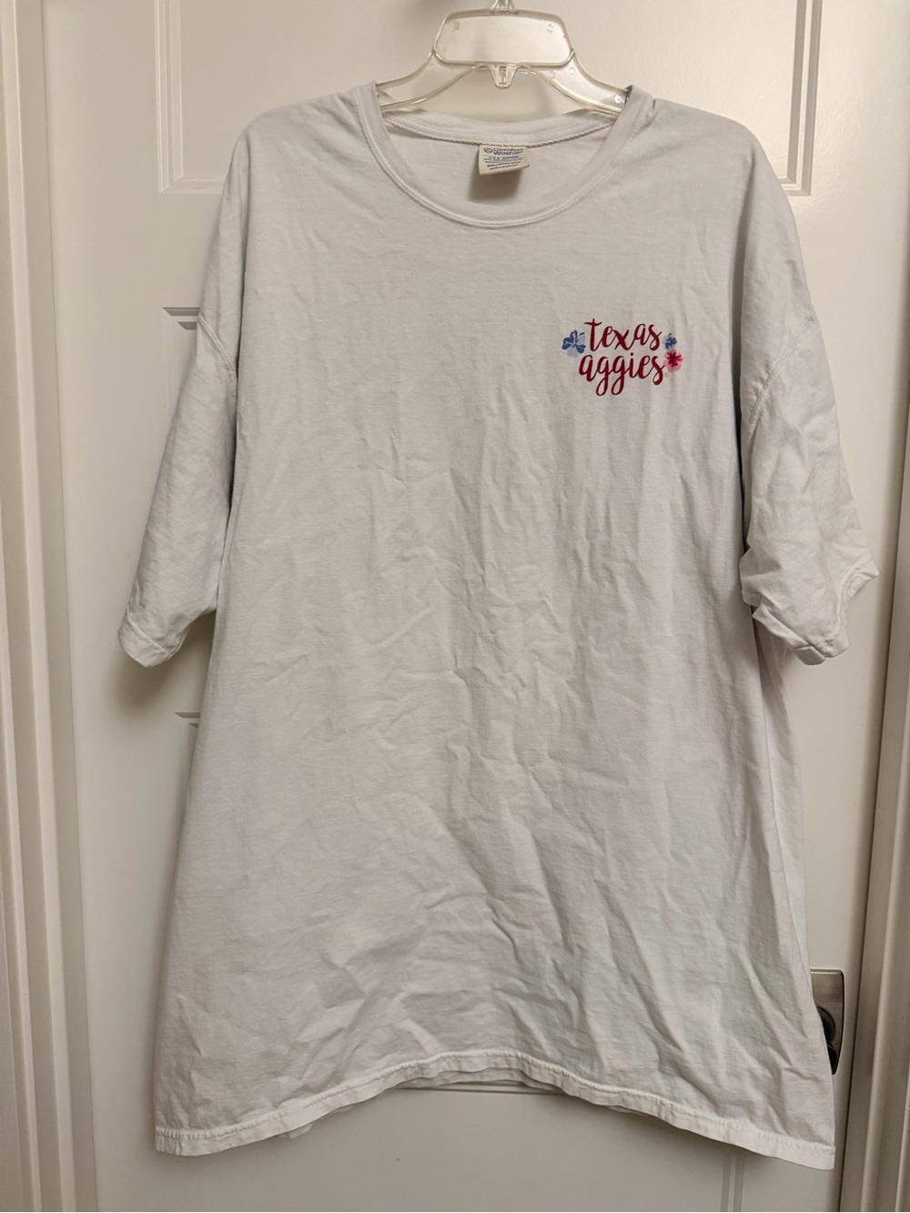 Texas Aggies White Short Sleeve Tee